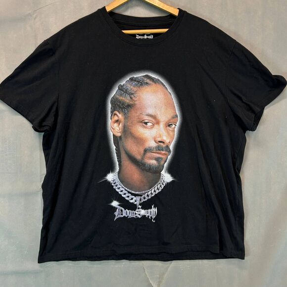 Dogg Supply by Snoop Dogg T-Shirt Men's Sz 3XL Black Graphic Hip Hop Rap Tee - Picture 1 of 6